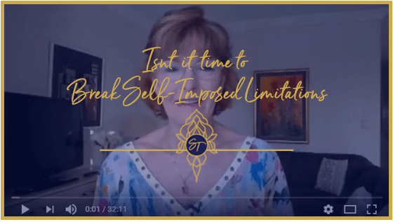 break self imposed limitations - Facebook live
