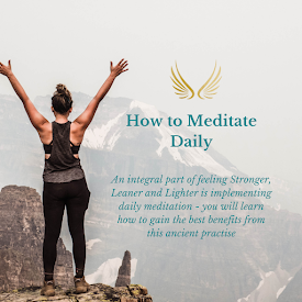 how to meditate daily lady with arms in the air