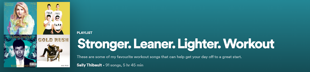 Stronger leaner lighter spotify Banner for music playlist