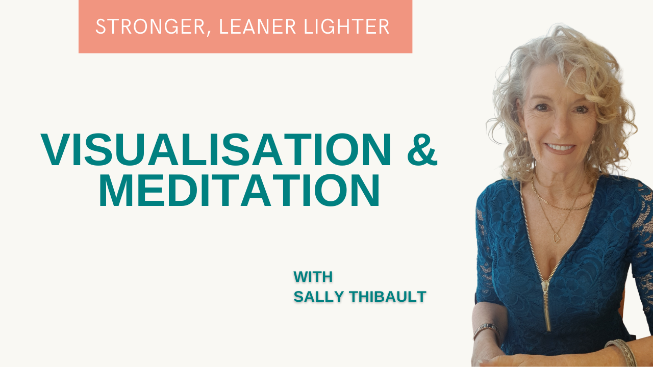 Visualisation & Meditation Cover Page Picture of Sally Thibault